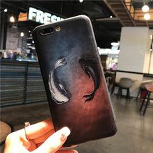 Load image into Gallery viewer, Luxury 3D Relief Taiji Fish Case For Apple iphone.