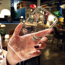 Load image into Gallery viewer, 3D Space Planet Glitter Phone Case for iphone.