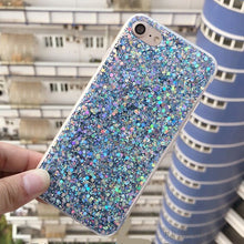 Load image into Gallery viewer, Fashion Bling Sequins Girl Phone Case For iPhone.