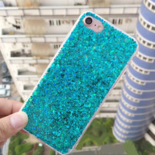 Load image into Gallery viewer, Fashion Bling Sequins Girl Phone Case For iPhone.