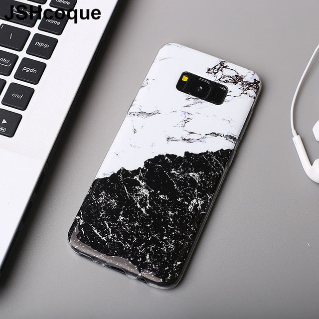Black White Phone Cover for Samsung