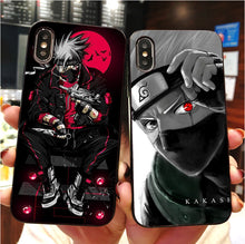 Load image into Gallery viewer, Japanese cartoon naruto soft silicone phone case for iPhone.