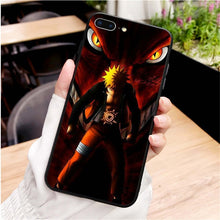 Load image into Gallery viewer, Japanese cartoon naruto soft silicone phone case for iPhone.