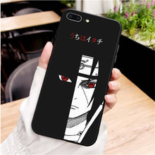 Load image into Gallery viewer, Japanese cartoon naruto soft silicone phone case for iPhone.
