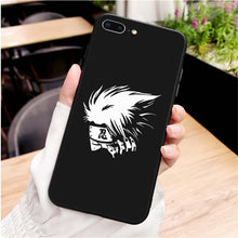 Load image into Gallery viewer, Japanese cartoon naruto soft silicone phone case for iPhone.