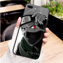 Load image into Gallery viewer, Japanese cartoon naruto soft silicone phone case for iPhone.