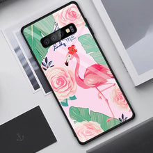 Load image into Gallery viewer, Starry Sky Pattern Tempered Glass Case For Samsung.