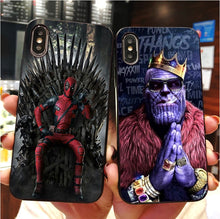 Load image into Gallery viewer, Marvel soft phone case For  iPhone.
