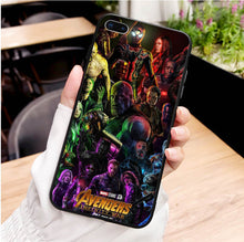 Load image into Gallery viewer, Marvel soft phone case For  iPhone.