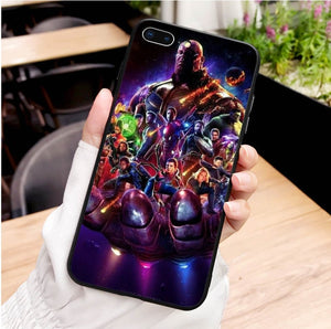 Marvel soft phone case For  iPhone.