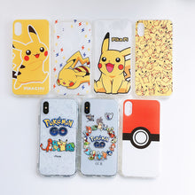 Load image into Gallery viewer, Stylish and cute pokmon Pikichu case for iPhone.