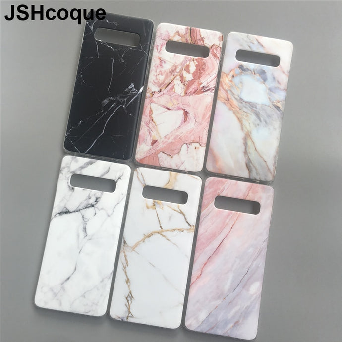Fashion Marble Phone Case for Samsung models.