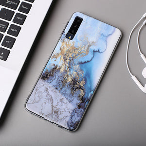 Silicon Marble Cases for Samsung models.