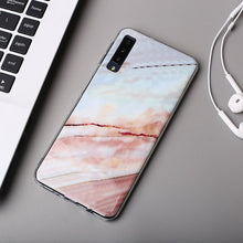 Load image into Gallery viewer, Silicon Marble Cases for Samsung models.