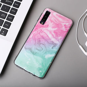 Silicon Marble Cases for Samsung models.