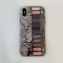 Load image into Gallery viewer, Luxury sexy makeup eye shadow box Case For iPhone.
