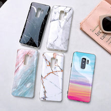 Load image into Gallery viewer, Marble Phone Cover for Samsung models.