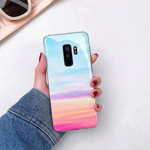Marble Phone Cover for Samsung models.