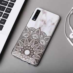 Marble Stone Phone Case for Samsung models.