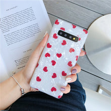 Load image into Gallery viewer, Shell Pattern Love Phone Case for Samsung models.