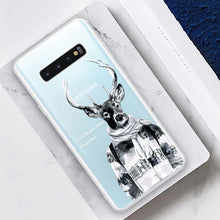 Load image into Gallery viewer, Clear Love Heart Case For Samsung.
