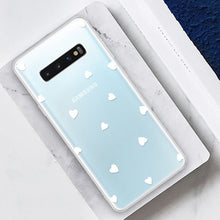 Load image into Gallery viewer, Clear Love Heart Case For Samsung.
