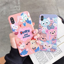 Load image into Gallery viewer, Cute Cartoon Anime Duffy Bear Phone Case For iPhone.