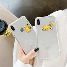 Load image into Gallery viewer, Cute Cartoon Pikachue Case For iPhone.