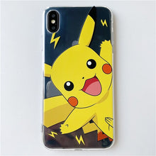 Load image into Gallery viewer, Cute Cartoon Pikachue Case For iPhone.