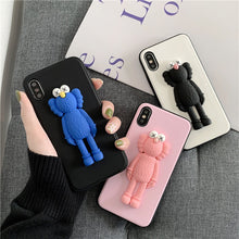 Load image into Gallery viewer, Luxury 3D Stereo siliconephone cover for iphone.
