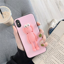 Load image into Gallery viewer, Luxury 3D Stereo siliconephone cover for iphone.