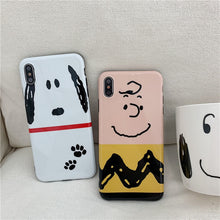 Load image into Gallery viewer, Cute Cartoon Charlie Dog Phone Case For iphone.