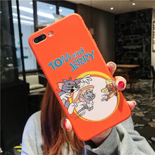 Load image into Gallery viewer, Cute Tom And Jerry Phone Case For iPhone.