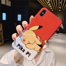 Load image into Gallery viewer, Cute Anime Cartoon Pokemone phone cover for iphone.