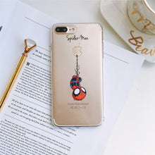 Load image into Gallery viewer, soft spiderman case for iPhone.