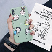 Load image into Gallery viewer, Matcha tea green Luck dog phone case for iPhone.