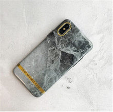 Load image into Gallery viewer, Ins agate marble Case For iphone.