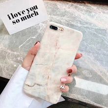 Load image into Gallery viewer, Marble Phone Case for iphone 7.