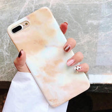 Load image into Gallery viewer, Smooth transparent edge cold mobile phone case for iPhone.