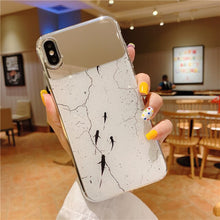 Load image into Gallery viewer, Luxury Simple Marble Phone case For iphone.