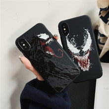 Load image into Gallery viewer, Marvel Venom Super hero emboss phone cases for iphone.