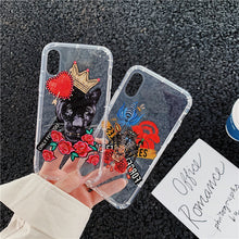 Load image into Gallery viewer, Transparent Silicone Phone Case for iPhone.
