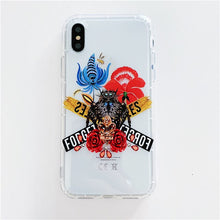 Load image into Gallery viewer, Transparent Silicone Phone Case for iPhone.