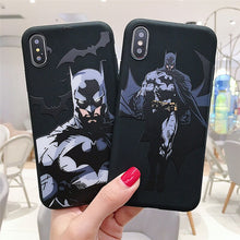 Load image into Gallery viewer, Luxury DC Super Hero Batman Phone Cases For iphone.