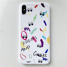 Load image into Gallery viewer, Spoof graffiti eyes phone case For iphone.