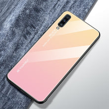 Load image into Gallery viewer, Tempered Glass Phone Case For Samsung.