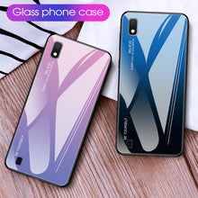 Load image into Gallery viewer, Colors Glass Phone Cases For Samsung.