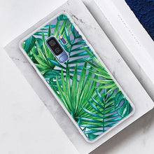Load image into Gallery viewer, Art Flowers Leaf Phone Case For Samsung.