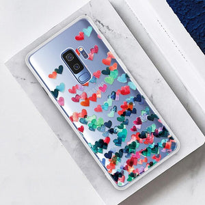 Art Flowers Leaf Phone Case For Samsung.