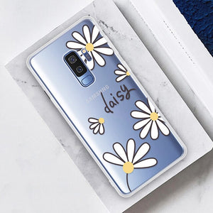 Art Flowers Leaf Phone Case For Samsung.